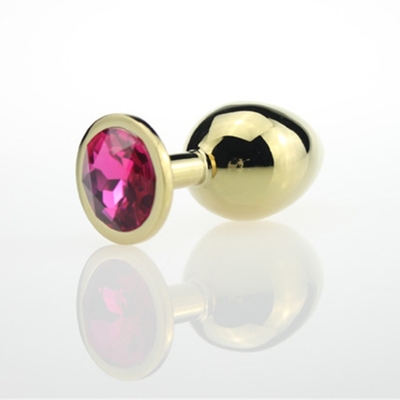 Hochwertige Schmuck-Sex-Spielzeug Goldl Anal-Plug für Erwachsene