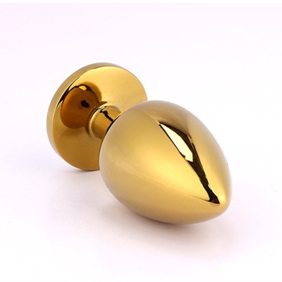 Hochwertige Schmuck-Sex-Spielzeug Goldl Anal-Plug für Erwachsene