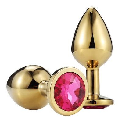 Hochwertige Schmuck-Sex-Spielzeug Goldl Anal-Plug für Erwachsene