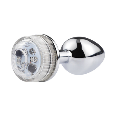 Farbwechsel Anus Vergrößerung Anal Arsch Stecker mit Fernbedienung Anal Licht Up Stecker Anal Stecker mit LED-Leuchten