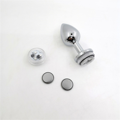 Farbwechsel Anus Vergrößerung Anal Arsch Stecker mit Fernbedienung Anal Licht Up Stecker Anal Stecker mit LED-Leuchten