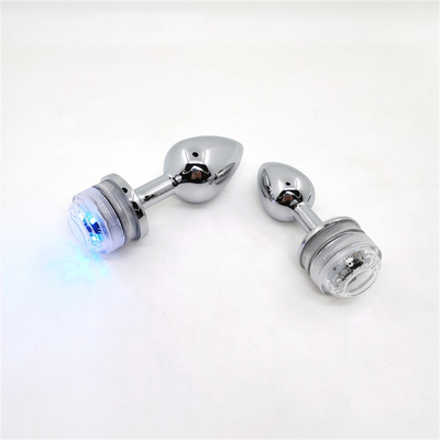 Farbwechsel Anus Vergrößerung Anal Arsch Stecker mit Fernbedienung Anal Licht Up Stecker Anal Stecker mit LED-Leuchten