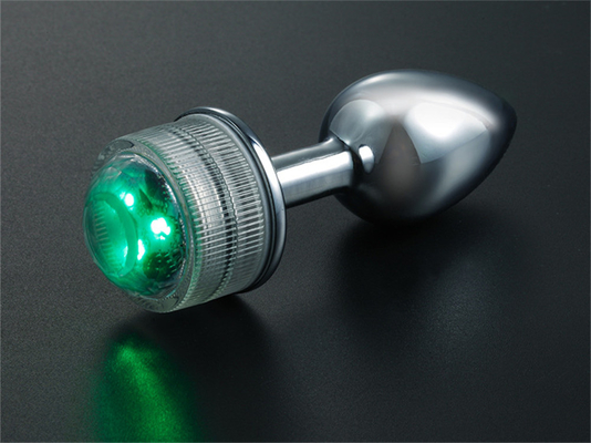 Farbwechsel Anus Vergrößerung Anal Arsch Stecker mit Fernbedienung Anal Licht Up Stecker Anal Stecker mit LED-Leuchten