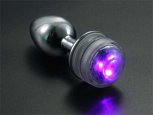 Farbwechsel Anus Vergrößerung Anal Arsch Stecker mit Fernbedienung Anal Licht Up Stecker Anal Stecker mit LED-Leuchten
