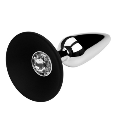 Verriegelbare Hinternstecker Edelstahl Diamant Silber Kristall Schmuck Vagina Sexspielzeug Metalldraht Analstecker Set für Erwachsene