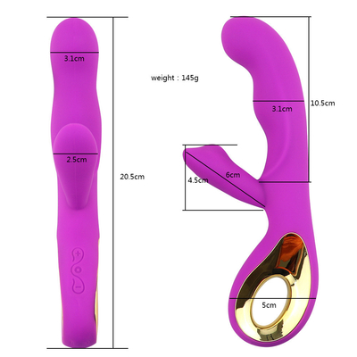 10 Geschwindigkeiten Wiederaufladbarer Klitorisstimulator Erwachsener Intimität Erwachsenes Sexspielzeug Für Frauen