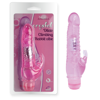 Kaninchenglans Penis G-Punkt Vibrator Weiblicher Apparat Silikon Vibration Vibrierender Dildo