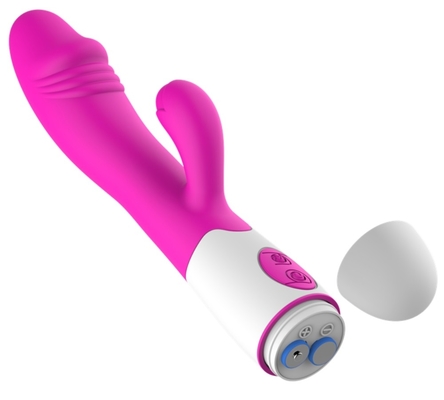 Hot Sell G-Spot Dildo Rose Form Vibrator Sexspielzeug für Frauen