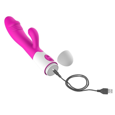 Hot Sell G-Spot Dildo Rose Form Vibrator Sexspielzeug für Frauen