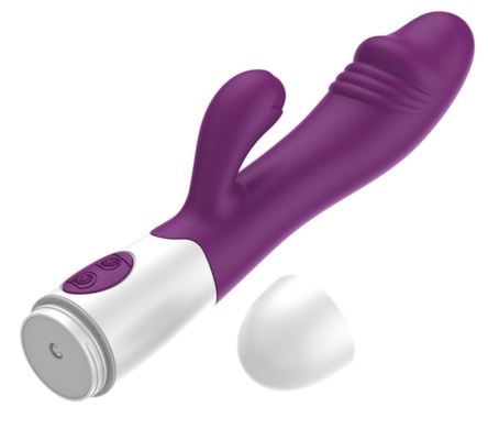 Hot Sell G-Spot Dildo Rose Form Vibrator Sexspielzeug für Frauen