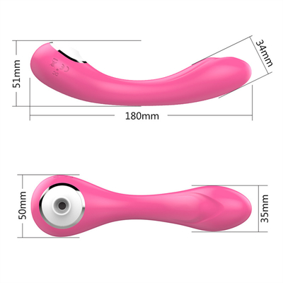 Luftpulsstimulator für die Klitoris Kontaktloser Klitoris-Saugdruck Wellentechnologie Wasserdichtes wiederaufladbares Vibrator für
