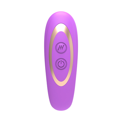 Unsichtbares Tragen Anal- und Klitoris-Massager aus medizinischem Silikon U-Form G-Punkt-Vibrator Sexspielzeug für Frauen