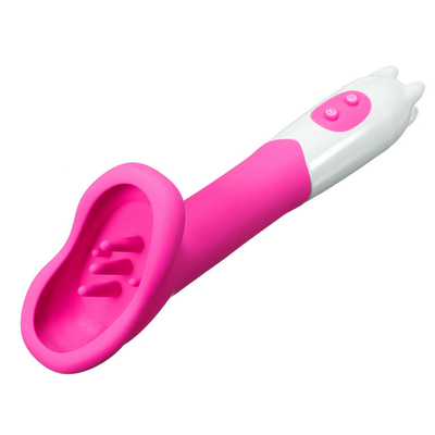 12 Geschwindigkeiten Zunge Vibrator Klitoris Stimulator Muschi Pumpe Nippel Vagina Massage Bürste