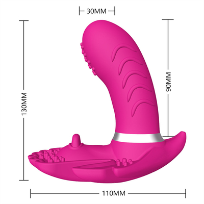 Hot Sex Toys Shop Fernbedienung Schmetterling Masturbationsgerät Sexspielzeug Erwachsene für Frauen
