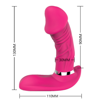 G-Punkt Unsichtbarer Schmetterling Vibrierender Dildos Drehbare Hosen Klitoris-Stimulator Dildo Vibrator Für Frauen