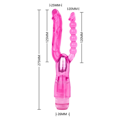 Sex-Spielzeug Frau Vibrator G-Punkt-Massager Doppel-Vibrator für Frau