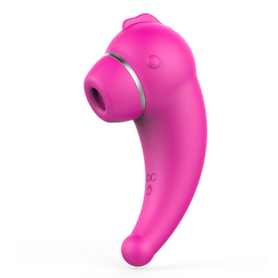 Mini-Klitoris-Sauger Vibrator Oral-Lecken-Pussy-Zunge-Vibration Nippel-Saugen-Klitoris-Stimulator für Frau