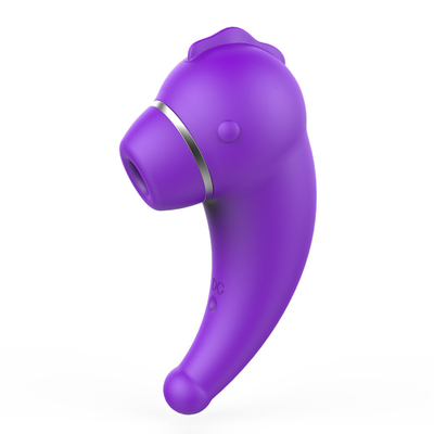 Mini-Klitoris-Sauger Vibrator Oral-Lecken-Pussy-Zunge-Vibration Nippel-Saugen-Klitoris-Stimulator für Frau