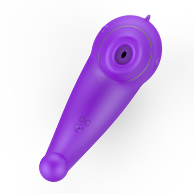 Mini-Klitoris-Sauger Vibrator Oral-Lecken-Pussy-Zunge-Vibration Nippel-Saugen-Klitoris-Stimulator für Frau