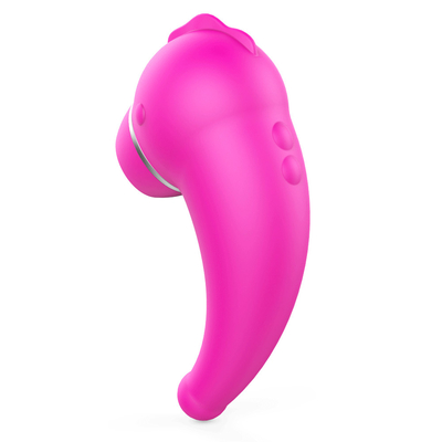 Mini-Klitoris-Sauger Vibrator Oral-Lecken-Pussy-Zunge-Vibration Nippel-Saugen-Klitoris-Stimulator für Frau