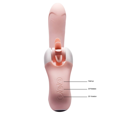 Oral Zunge Lecken Klitoris Intelligente Heizung Vibrator Rotation Zunge Sex-Spielzeug Vibrator für Frauen