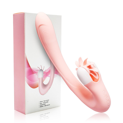 Oral Zunge Lecken Klitoris Intelligente Heizung Vibrator Rotation Zunge Sex-Spielzeug Vibrator für Frauen