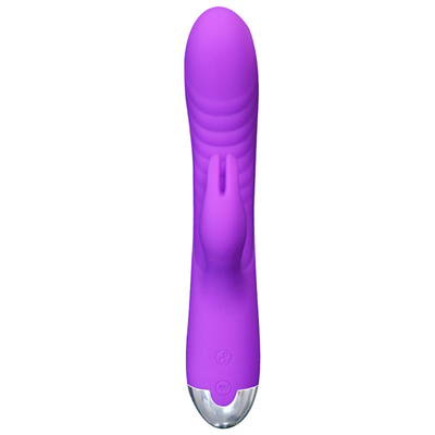 USB Wiederaufladbarer G-Punkt Vagina Klitoris Massager Kaninchenvibrator für Frauen