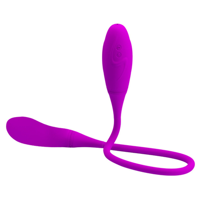 Anal-Doppel-Vibratoren 6 Mehrgeschwindigkeits-G-Punkt-Vibrator Eier Wiederaufladbare Klitoris-Vibrator für Paare