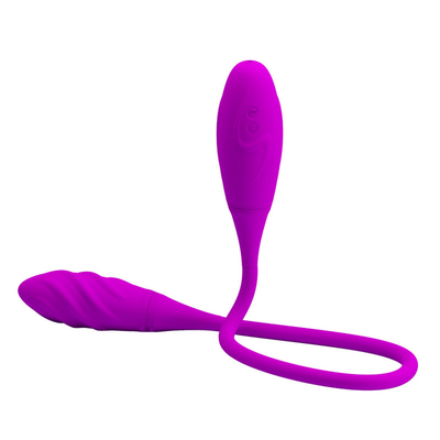 Anal-Doppel-Vibratoren 6 Mehrgeschwindigkeits-G-Punkt-Vibrator Eier Wiederaufladbare Klitoris-Vibrator für Paare