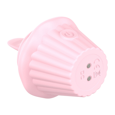 Rose Vibrator Klitoris Licking Zunge Vibrator 2 in 1 Licking & Vibrating Nippel Klitoris Stimulator mit 10 Modi für