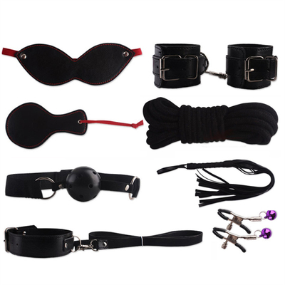 8pc/Set beliebtes BDSM Bondage Rückhalteset für Paare