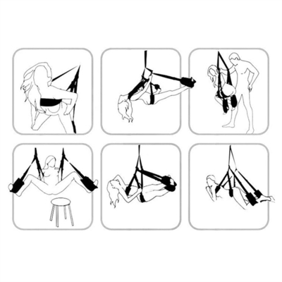 SM Zubehör BDSM Bondage Door Swing Sex-Spielzeug für Paare