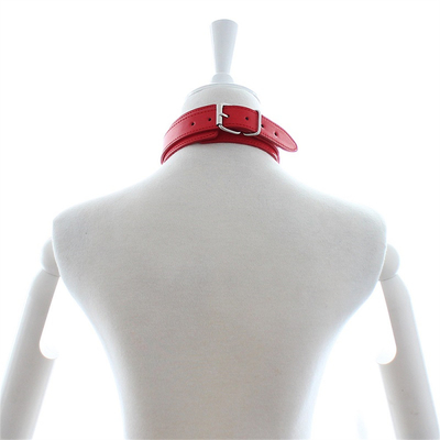 Neues Lederhalsband mit Brustklammer Clip Kette Paar SM Sexspielzeug für Frauen Sextools Paare Erwachsene Spiele