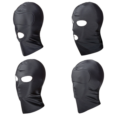 Sexy Spielzeug offener Mund Augen Bondage Party Maske Cosplay Kopfschmuck Erwachsenen Spiel für Paare Mann BDSM Fetisch Maske Kapuze