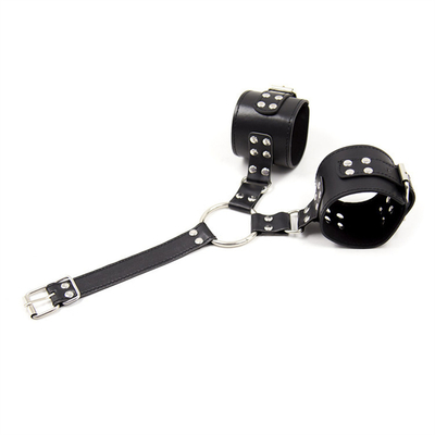 Bondage Harness Mode Gothic Kragen, PU sexy Punk Choker mit Legierung Herz Dangle für Frau