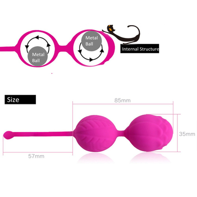 Silikon Vagina Stresstherapie Training Kegel Ball Sex Spielzeug für Frau