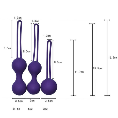 Silikon Vagina Stresstherapie Training Kegel Ball Sex Spielzeug für Frau