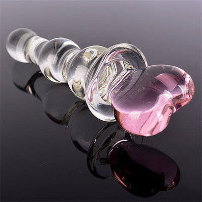 Sex-Spielzeug Neues Design Glas Anal-Plug Sex-Spielzeug Anal-Perlen Hintern-Plug Sex-Spielzeug für Frauen Anal-Plug