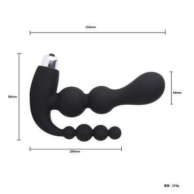 10 Modes Silikon Analstift Analstimulation Prostata-Massager für Männer