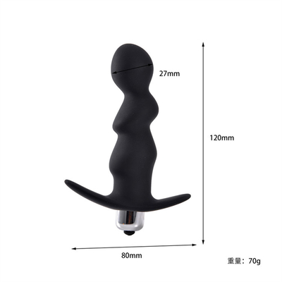 Silikon Dildo Vibrator Männliche Prostata Massage Anal Plug G-Punkt Hintern Plug Für Männer