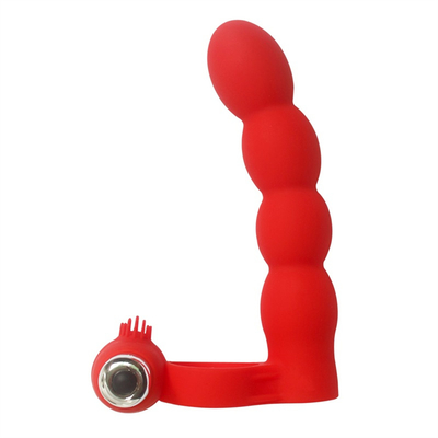 Anal Plug Scrotum Ring Tropfen Sexspielzeug Vibrationsschwanz Anus Plug für Frauen mit Penis verbunden Anal Ring Hintern Plug Kugel