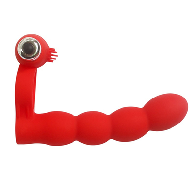 Anal Plug Scrotum Ring Tropfen Sexspielzeug Vibrationsschwanz Anus Plug für Frauen mit Penis verbunden Anal Ring Hintern Plug Kugel