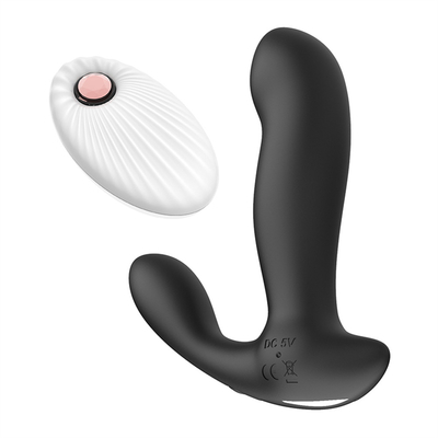 Vibrations- und Teleskop-Anal-Vibrator Dildo Anal-Plug für Männer Silicone Anal Dildo Sex-Spielzeug Homosexuell Masturbation