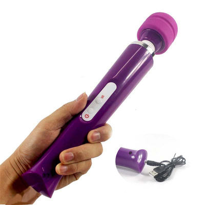 Wiederaufladbares drahtloses Handheld Vibrations-AV-Stab Massage-Stick Sexspielzeug Silikon-AV-Vibrator