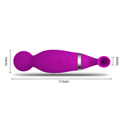 Wand Massager für Sex Japanischer Sex-Stab mit Saugfunktion für Frauen