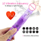 Drehbarer Kaninchenvibrator Riesiger vibrierender Dildo Sexspielzeug Dildo für Frauen