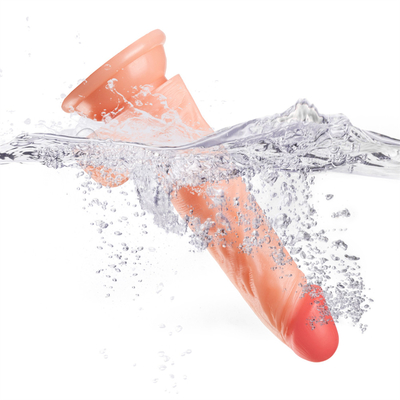 Super weiche Silicone Dildo realistisches Sex-Spielzeug Penis für Frau künstlicher Phallus