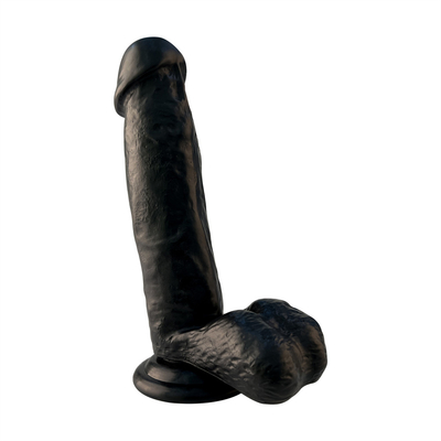 2023 amerikanischer Hot-Selling PVC riesiger realistischer Dildo mit mächtiger Sauger echte Glans und erhöhte Hoden Vaginal G-Punkt An