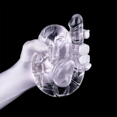 Medizinischer TPE Dildo U-förmiger Dildo Doppelkopf Penis für Frauen Masturbation
