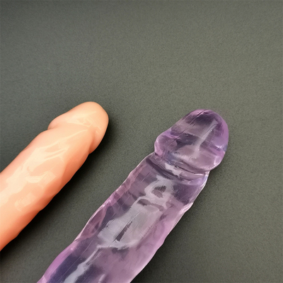 Jelly Kleine Dildo Saugtasse Weibliche Masturbation Realistischer Penis G-Punkt Orgasmus Anal Plug Sexspielzeug für Frauen Erwachsene Produkte